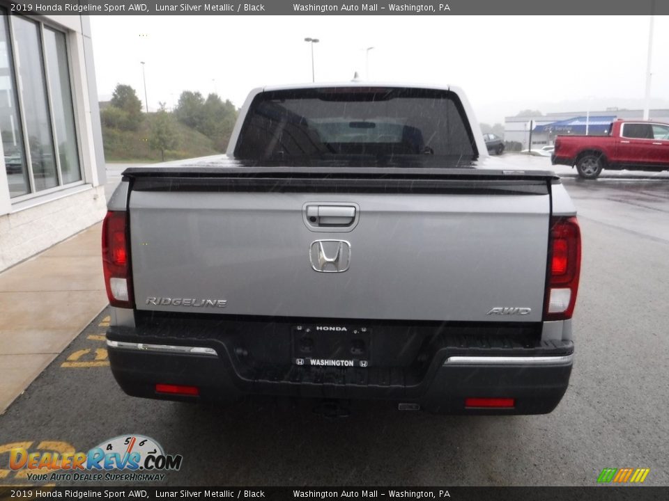 2019 Honda Ridgeline Sport AWD Lunar Silver Metallic / Black Photo #9