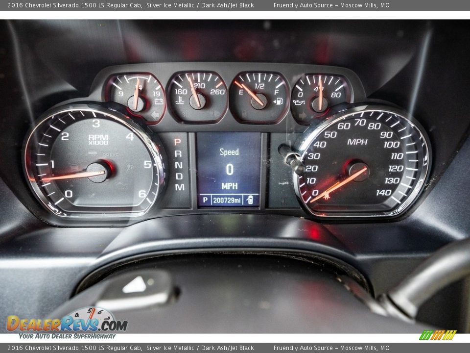 2016 Chevrolet Silverado 1500 LS Regular Cab Gauges Photo #31
