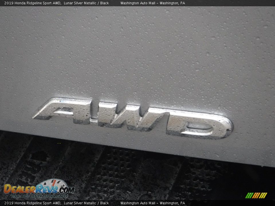2019 Honda Ridgeline Sport AWD Lunar Silver Metallic / Black Photo #11
