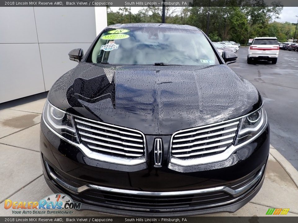 2018 Lincoln MKX Reserve AWD Black Velvet / Cappuccino Photo #9