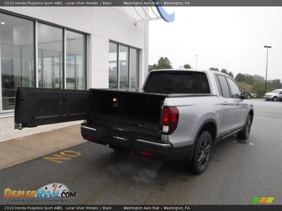 2019 Honda Ridgeline Sport AWD Lunar Silver Metallic / Black Photo #15