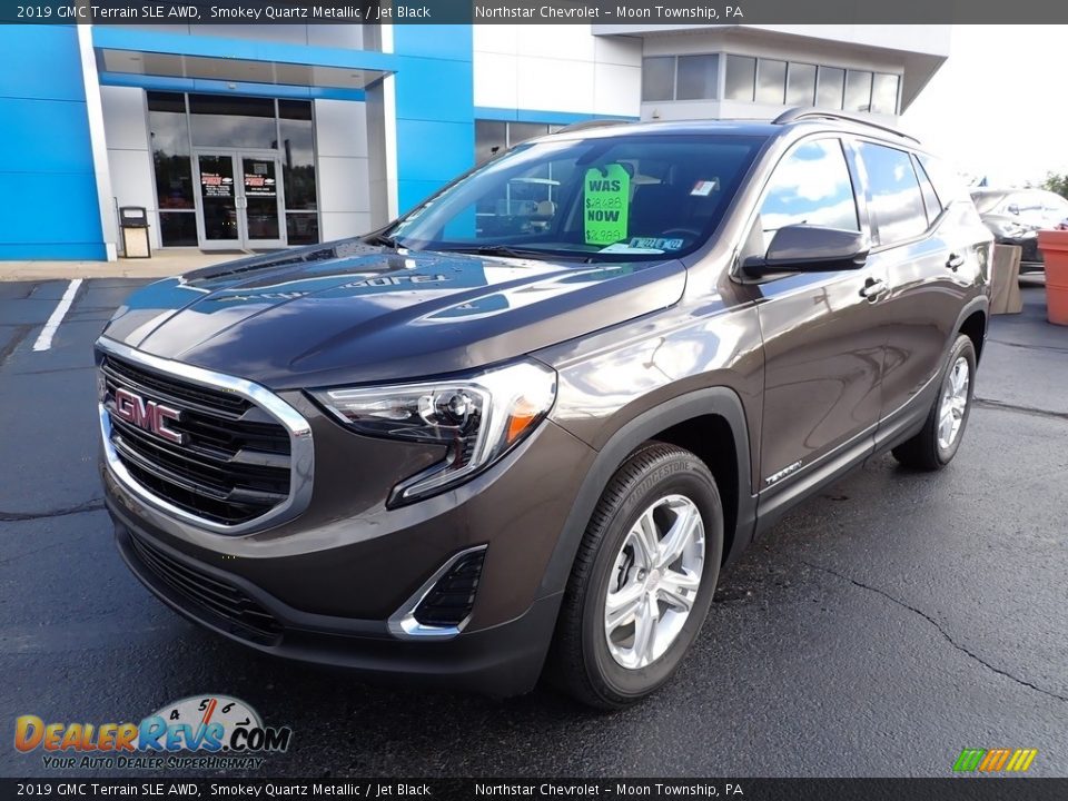 2019 GMC Terrain SLE AWD Smokey Quartz Metallic / Jet Black Photo #2