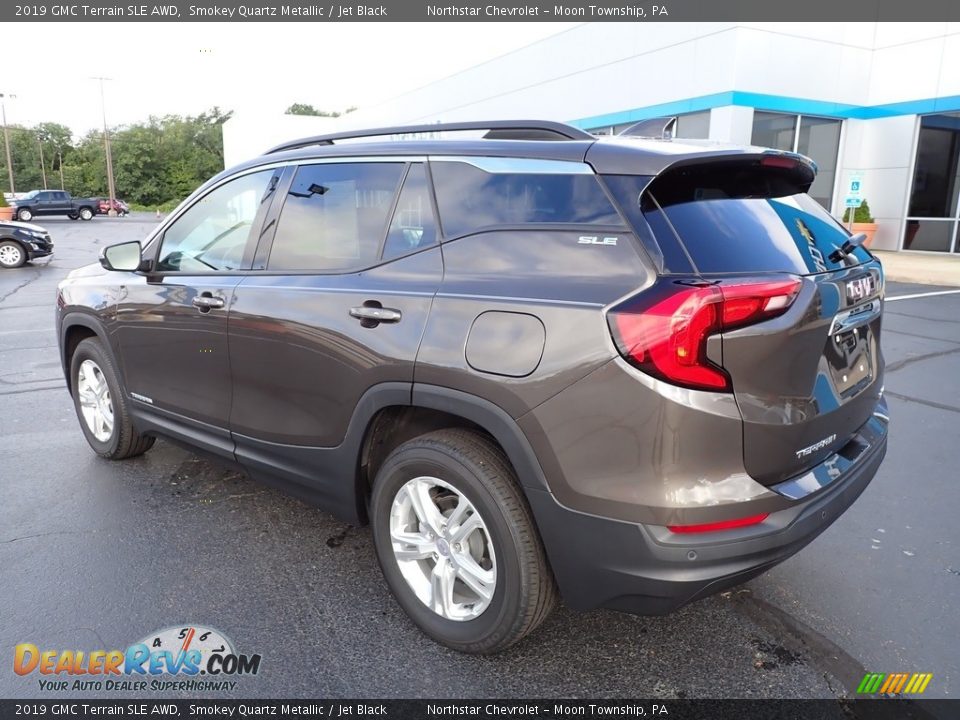 2019 GMC Terrain SLE AWD Smokey Quartz Metallic / Jet Black Photo #4