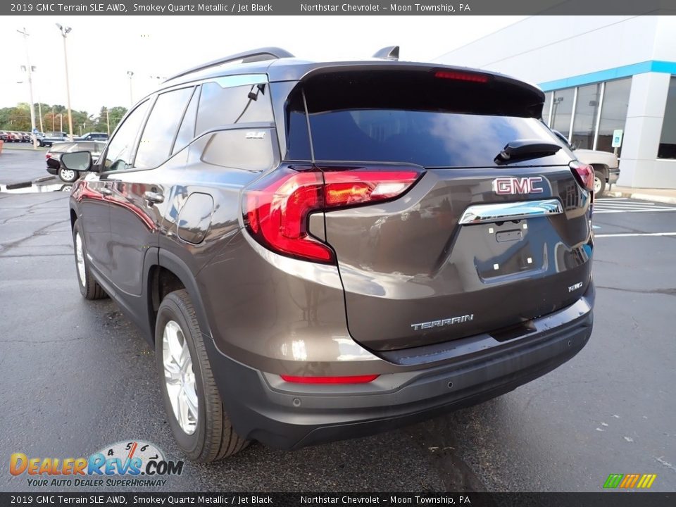 2019 GMC Terrain SLE AWD Smokey Quartz Metallic / Jet Black Photo #5