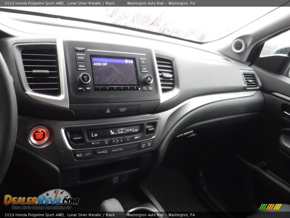 2019 Honda Ridgeline Sport AWD Lunar Silver Metallic / Black Photo #21