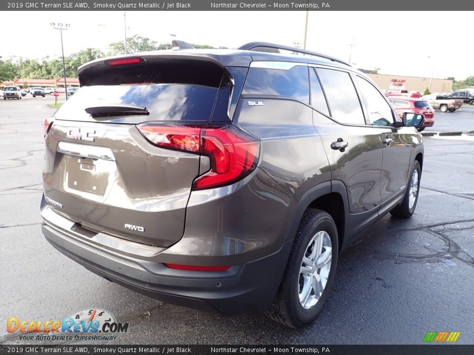 2019 GMC Terrain SLE AWD Smokey Quartz Metallic / Jet Black Photo #8