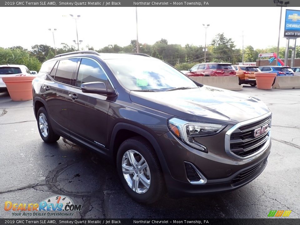 2019 GMC Terrain SLE AWD Smokey Quartz Metallic / Jet Black Photo #11