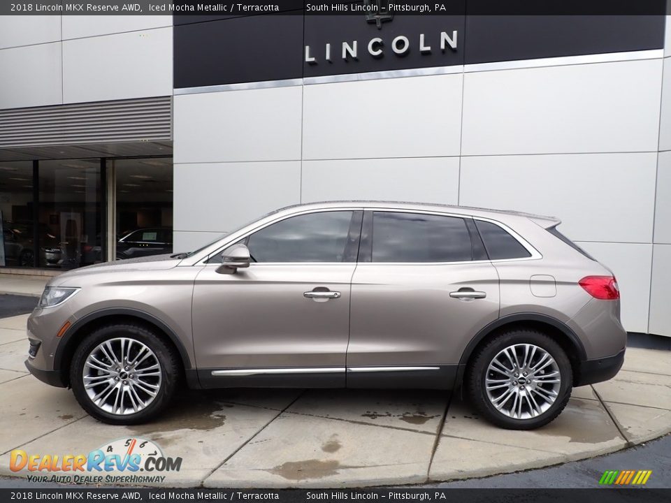 2018 Lincoln MKX Reserve AWD Iced Mocha Metallic / Terracotta Photo #2