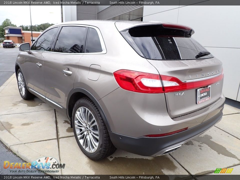 2018 Lincoln MKX Reserve AWD Iced Mocha Metallic / Terracotta Photo #3