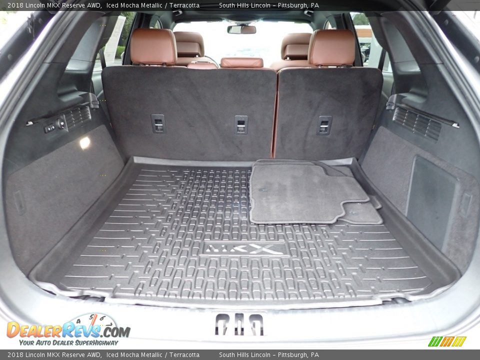 2018 Lincoln MKX Reserve AWD Iced Mocha Metallic / Terracotta Photo #5