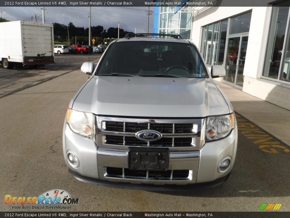 2012 Ford Escape Limited V6 4WD Ingot Silver Metallic / Charcoal Black Photo #4