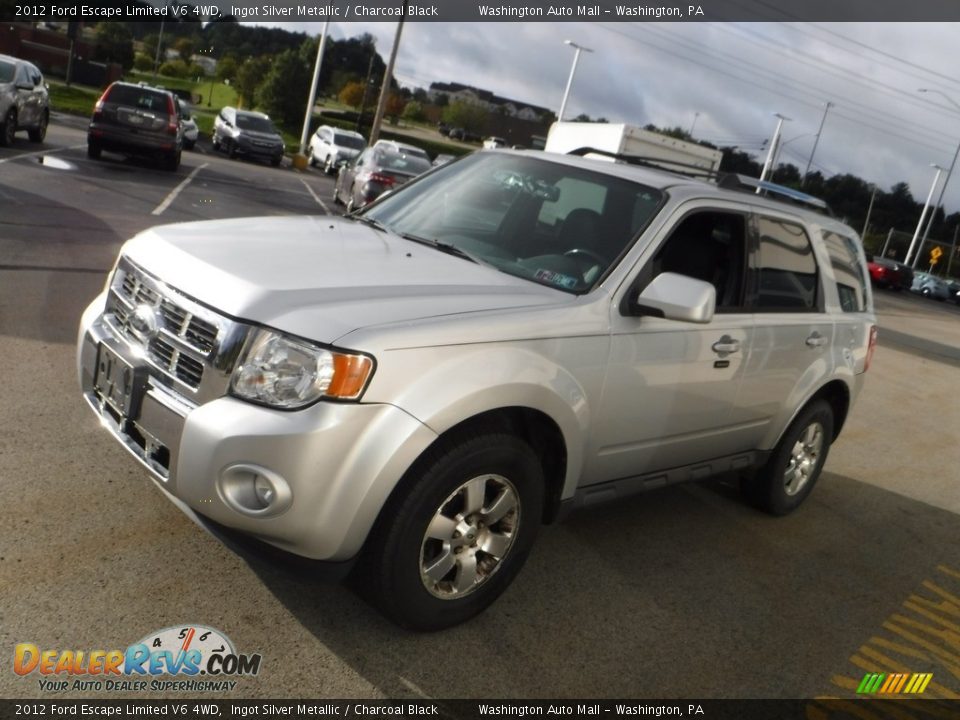 2012 Ford Escape Limited V6 4WD Ingot Silver Metallic / Charcoal Black Photo #5