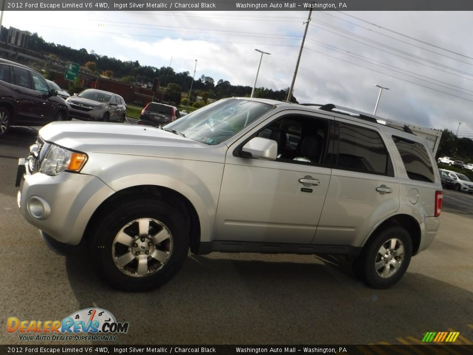 2012 Ford Escape Limited V6 4WD Ingot Silver Metallic / Charcoal Black Photo #6