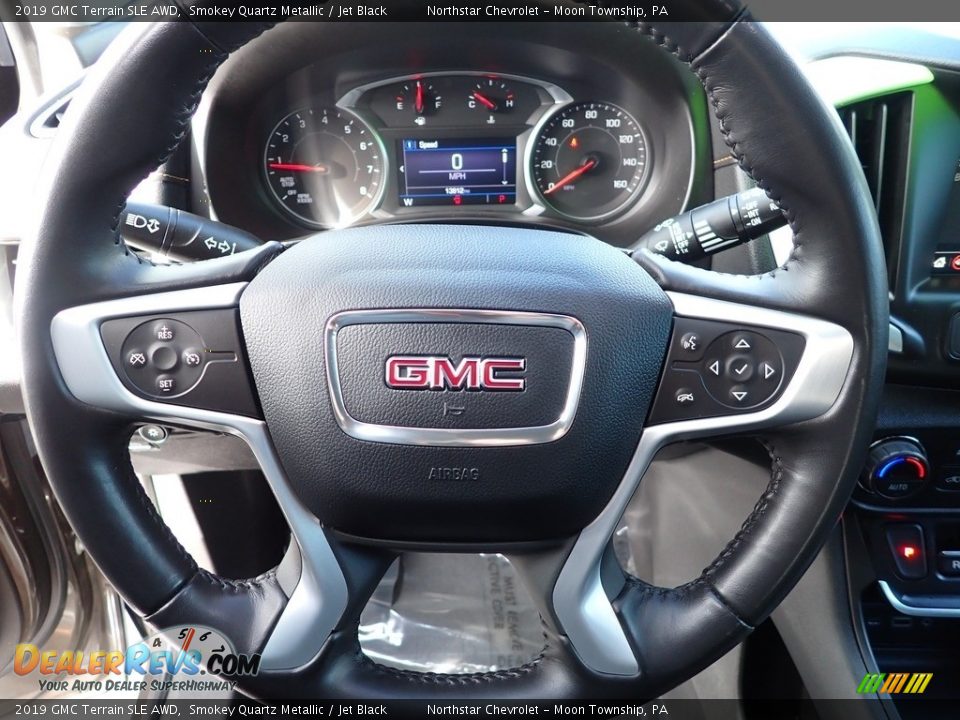 2019 GMC Terrain SLE AWD Smokey Quartz Metallic / Jet Black Photo #26