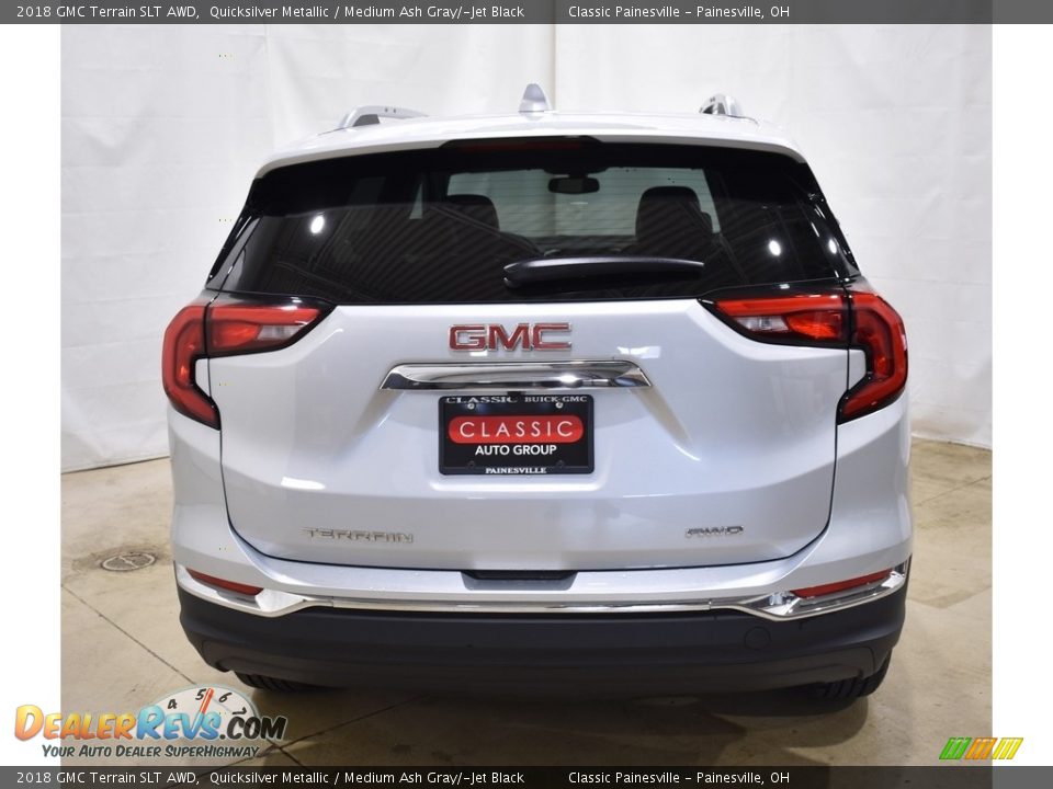 2018 GMC Terrain SLT AWD Quicksilver Metallic / Medium Ash Gray/­Jet Black Photo #3