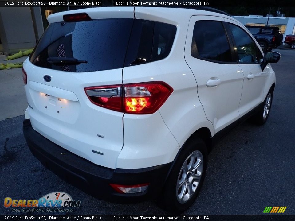 2019 Ford EcoSport SE Diamond White / Ebony Black Photo #2