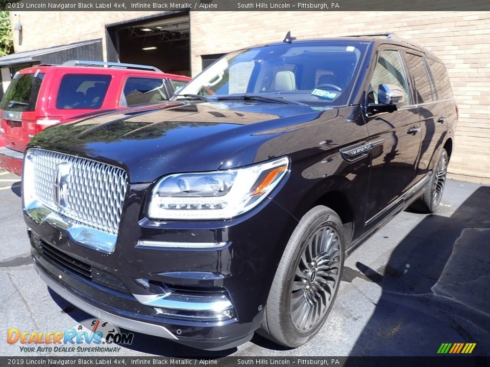 2019 Lincoln Navigator Black Label 4x4 Infinite Black Metallic / Alpine Photo #1