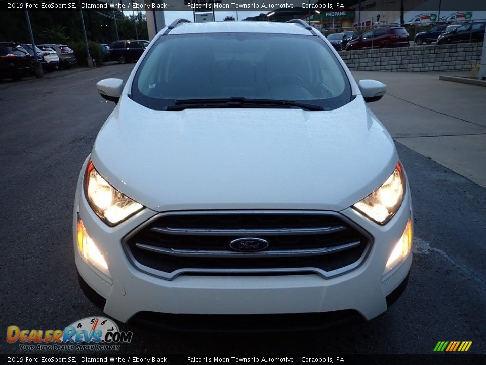 2019 Ford EcoSport SE Diamond White / Ebony Black Photo #8