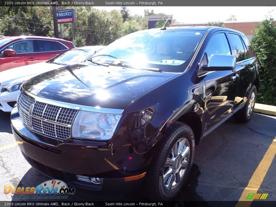 2009 Lincoln MKX Ultimate AWD Black / Ebony Black Photo #1