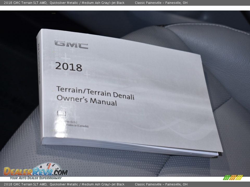 2018 GMC Terrain SLT AWD Quicksilver Metallic / Medium Ash Gray/­Jet Black Photo #16