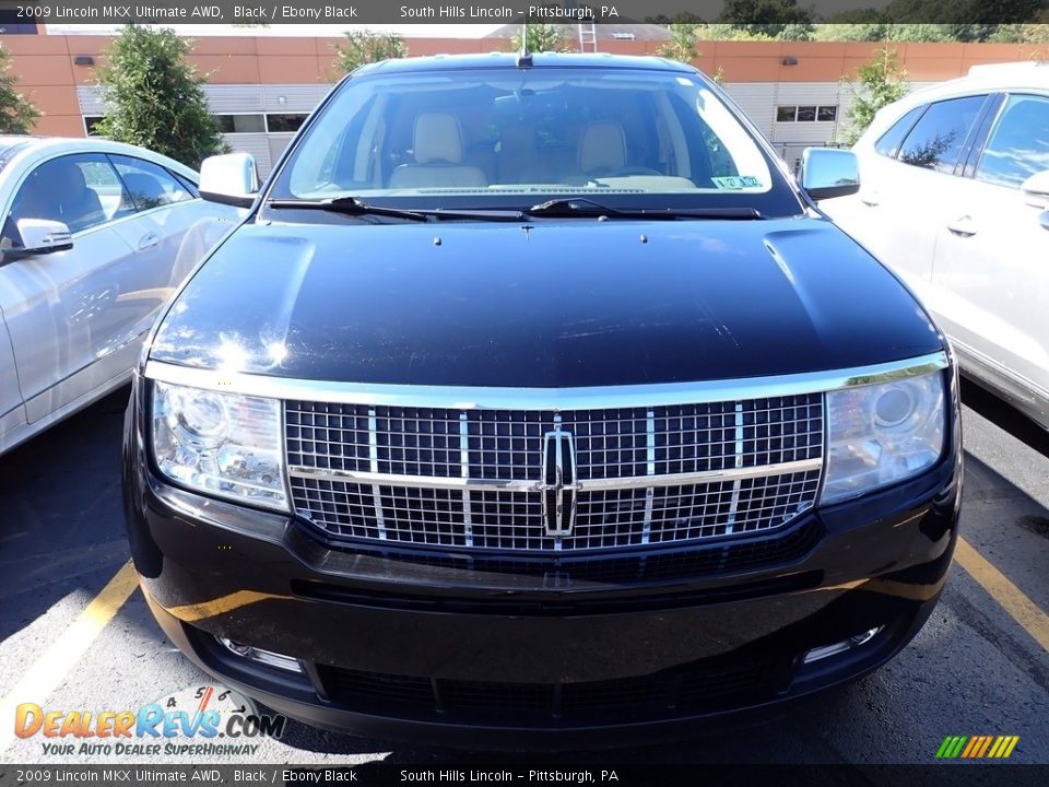 2009 Lincoln MKX Ultimate AWD Black / Ebony Black Photo #3