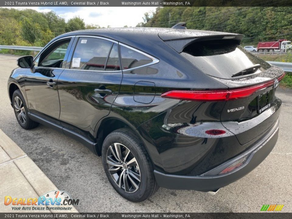 2021 Toyota Venza Hybrid LE AWD Celestial Black / Black Photo #2