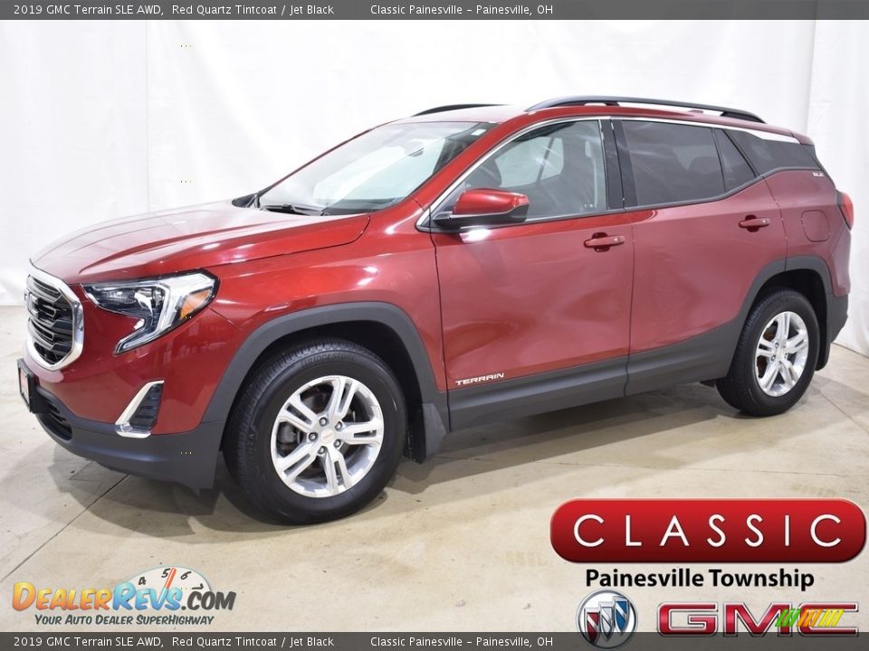 2019 GMC Terrain SLE AWD Red Quartz Tintcoat / Jet Black Photo #1