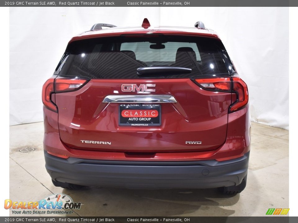 2019 GMC Terrain SLE AWD Red Quartz Tintcoat / Jet Black Photo #3