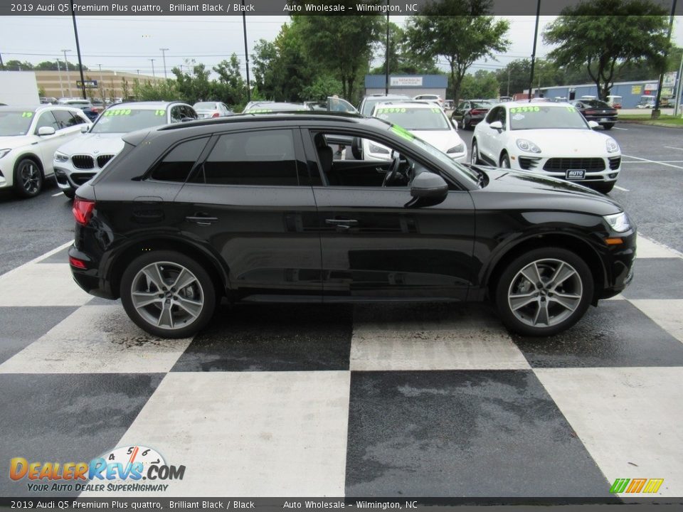 2019 Audi Q5 Premium Plus quattro Brilliant Black / Black Photo #3