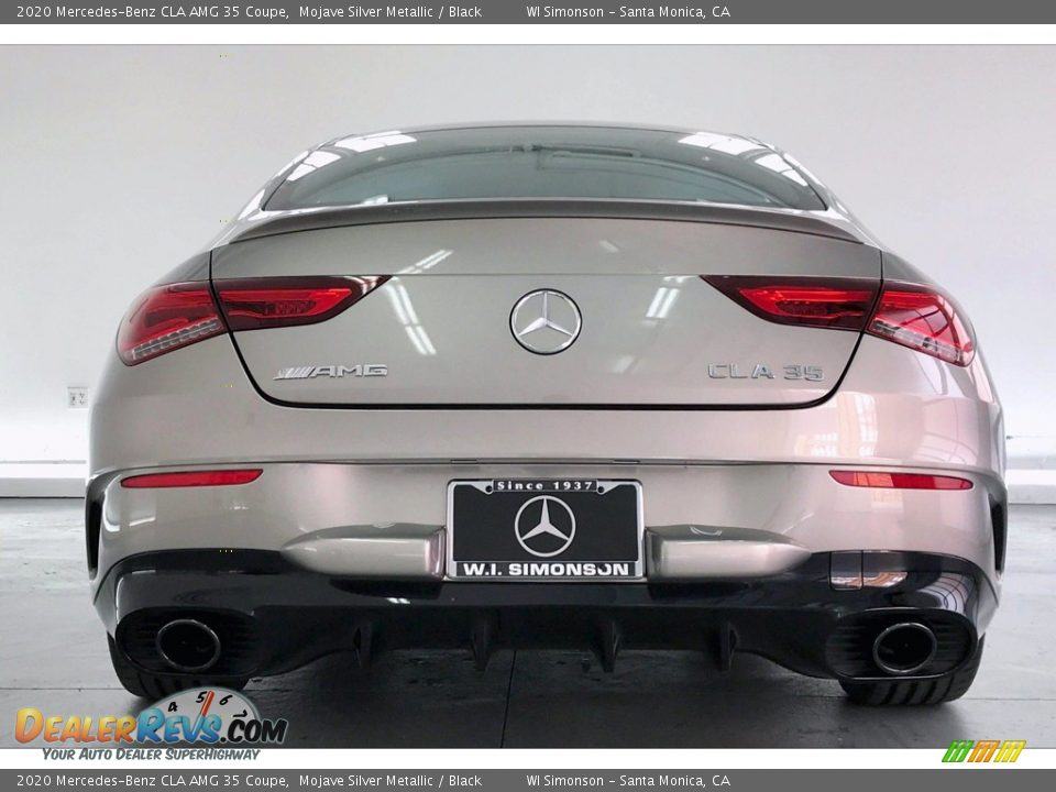 2020 Mercedes-Benz CLA AMG 35 Coupe Mojave Silver Metallic / Black Photo #3