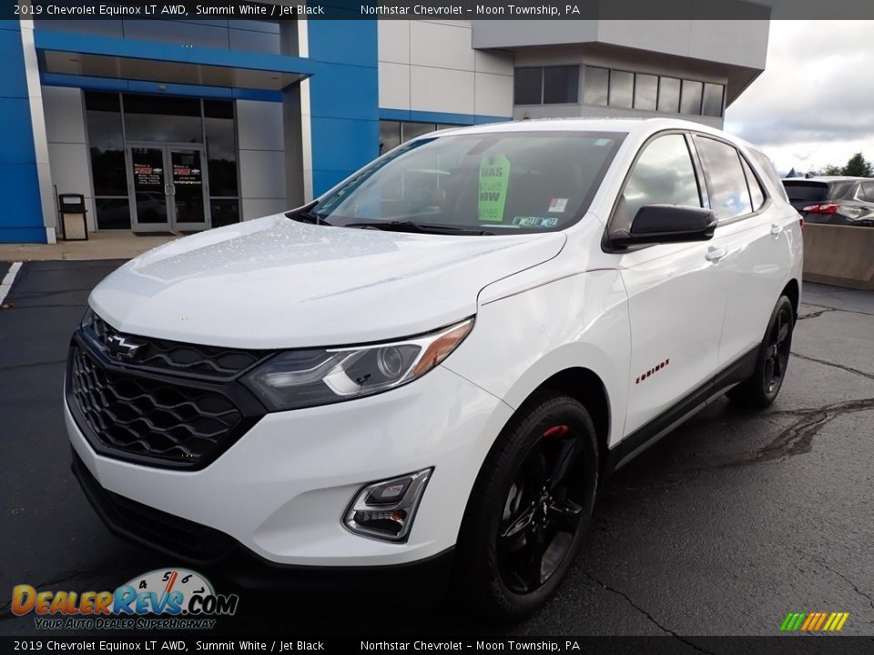 2019 Chevrolet Equinox LT AWD Summit White / Jet Black Photo #2