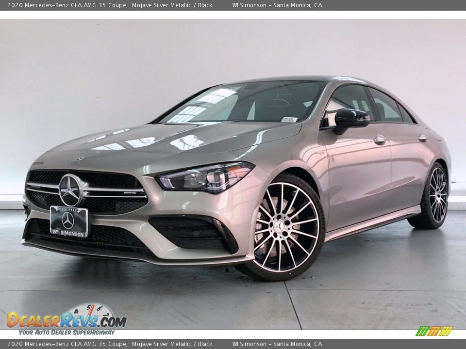 2020 Mercedes-Benz CLA AMG 35 Coupe Mojave Silver Metallic / Black Photo #12