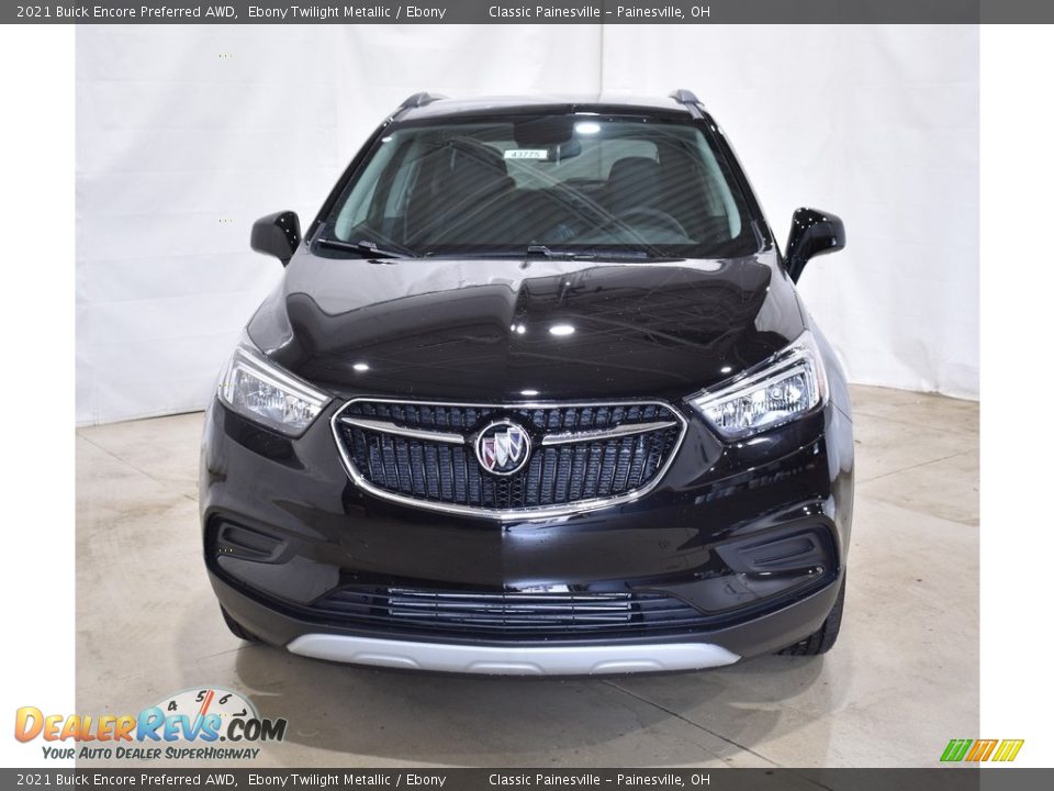 2021 Buick Encore Preferred AWD Ebony Twilight Metallic / Ebony Photo #4