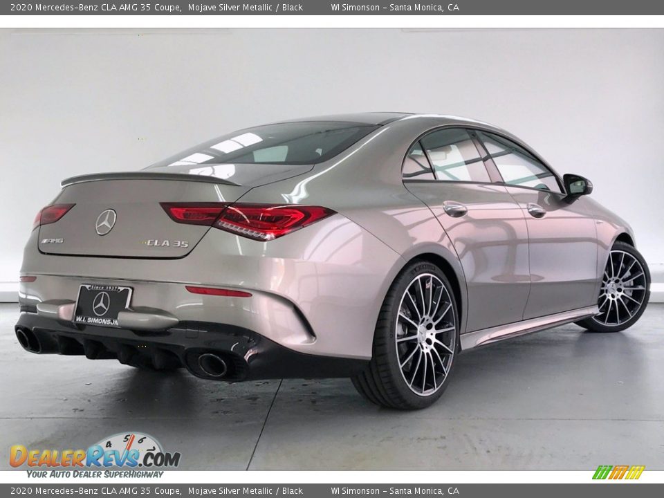 2020 Mercedes-Benz CLA AMG 35 Coupe Mojave Silver Metallic / Black Photo #16