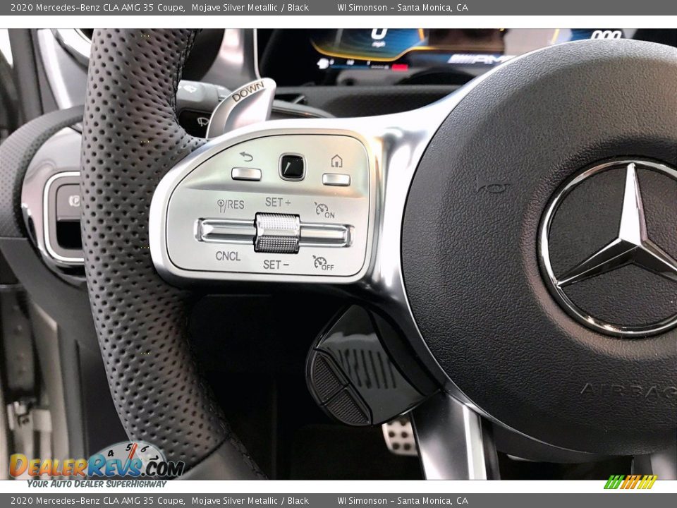 2020 Mercedes-Benz CLA AMG 35 Coupe Mojave Silver Metallic / Black Photo #18