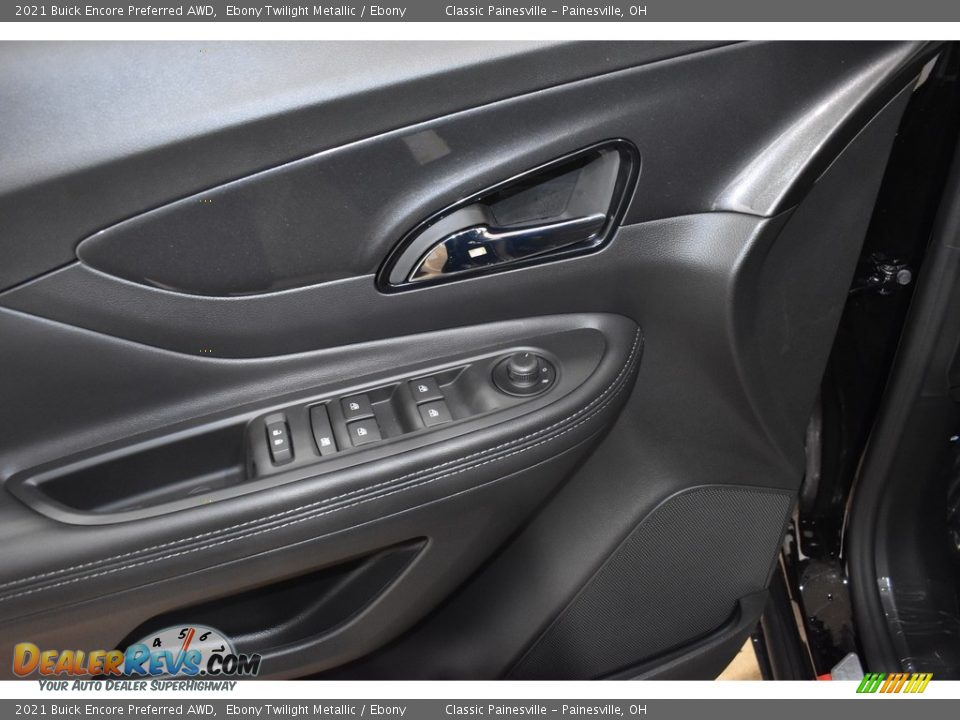 2021 Buick Encore Preferred AWD Ebony Twilight Metallic / Ebony Photo #8