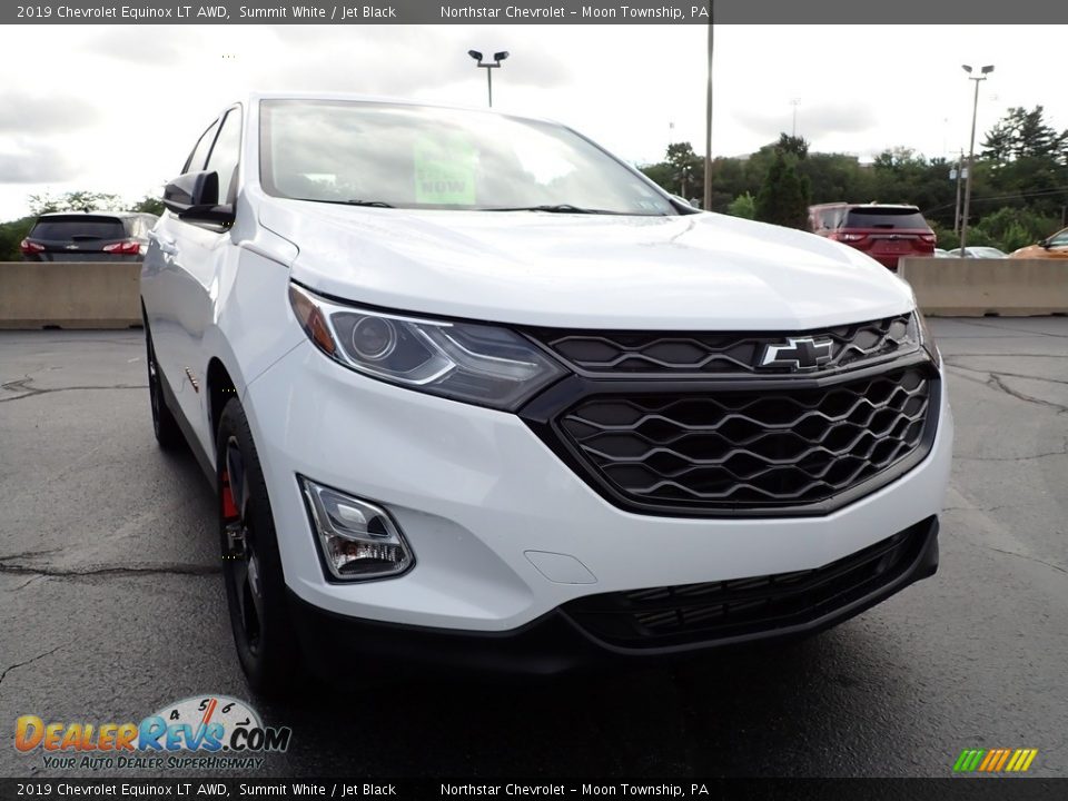 2019 Chevrolet Equinox LT AWD Summit White / Jet Black Photo #12