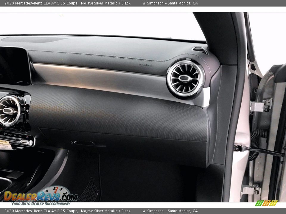 2020 Mercedes-Benz CLA AMG 35 Coupe Mojave Silver Metallic / Black Photo #28