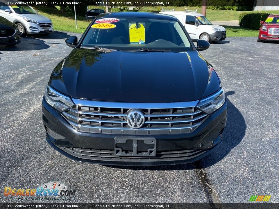 2019 Volkswagen Jetta S Black / Titan Black Photo #3