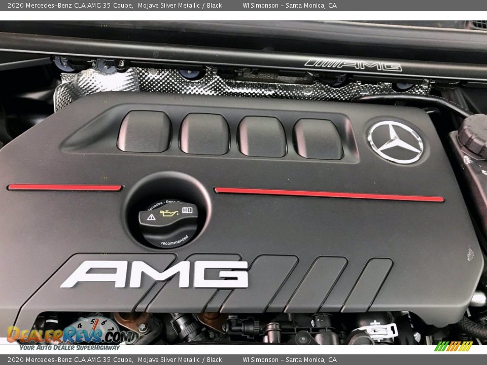 2020 Mercedes-Benz CLA AMG 35 Coupe Mojave Silver Metallic / Black Photo #31