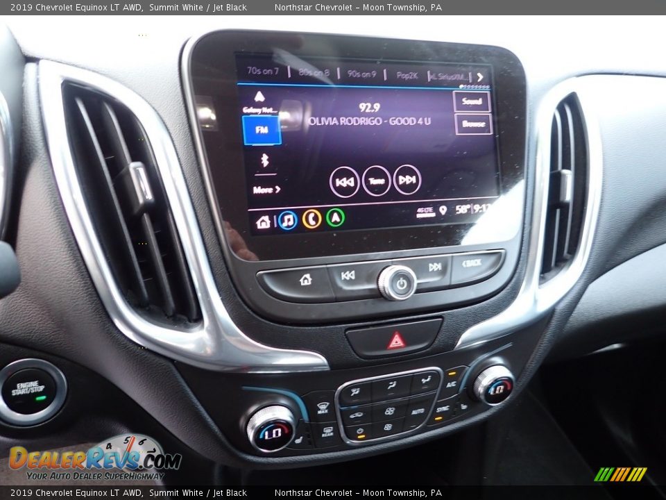 2019 Chevrolet Equinox LT AWD Summit White / Jet Black Photo #27