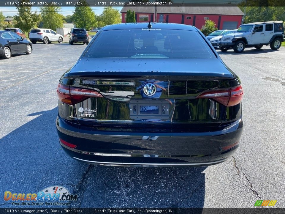 2019 Volkswagen Jetta S Black / Titan Black Photo #7