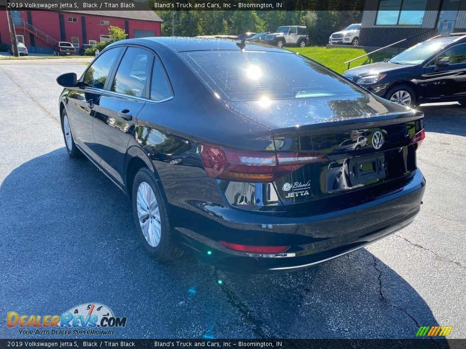 2019 Volkswagen Jetta S Black / Titan Black Photo #8