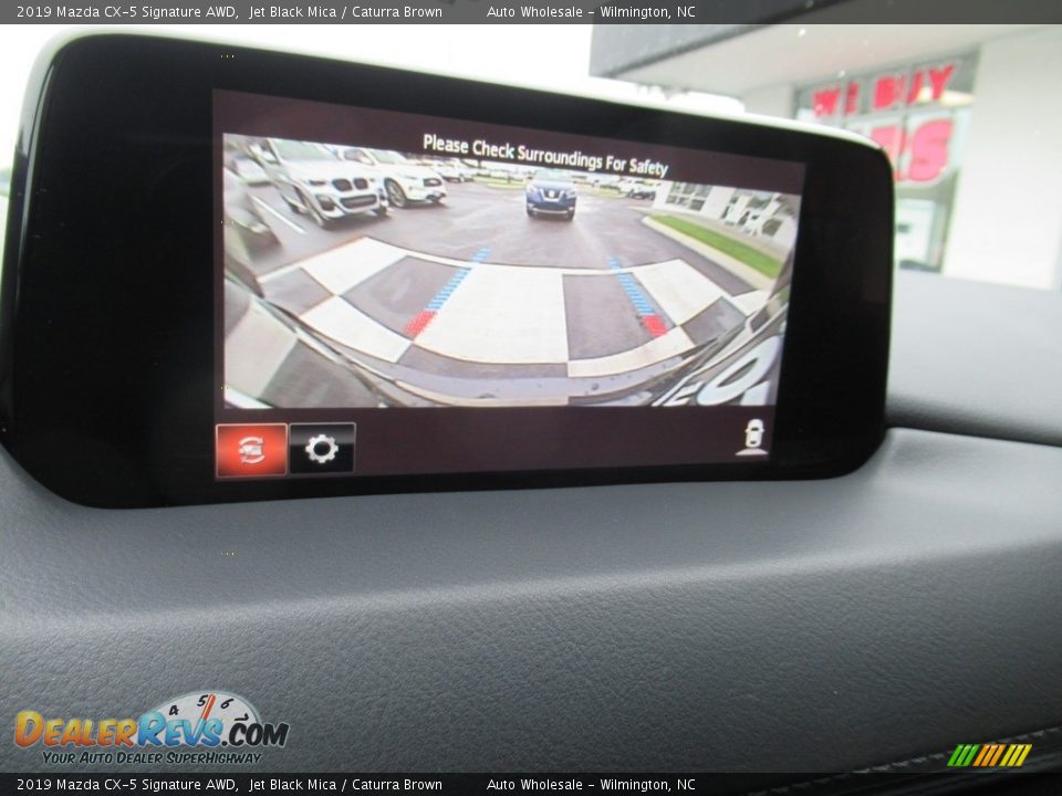 2019 Mazda CX-5 Signature AWD Jet Black Mica / Caturra Brown Photo #18