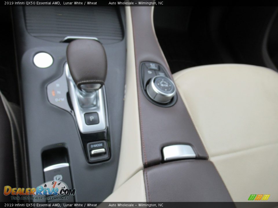 2019 Infiniti QX50 Essential AWD Lunar White / Wheat Photo #20