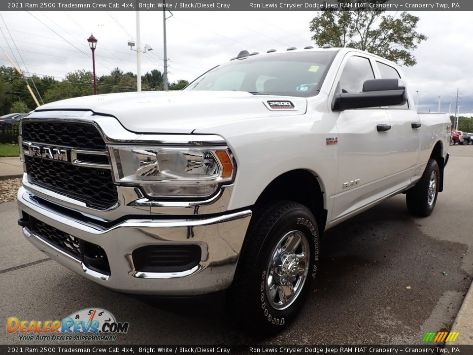 2021 Ram 2500 Tradesman Crew Cab 4x4 Bright White / Black/Diesel Gray Photo #6