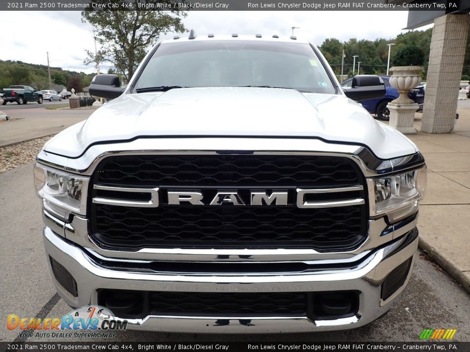 2021 Ram 2500 Tradesman Crew Cab 4x4 Bright White / Black/Diesel Gray Photo #7