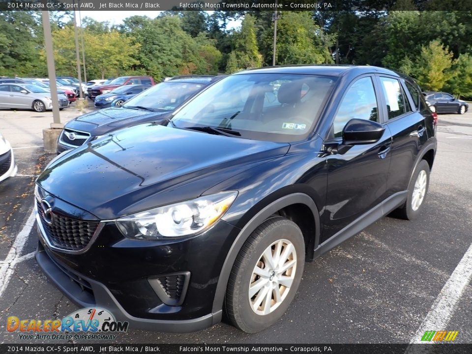 2014 Mazda CX-5 Sport AWD Jet Black Mica / Black Photo #1