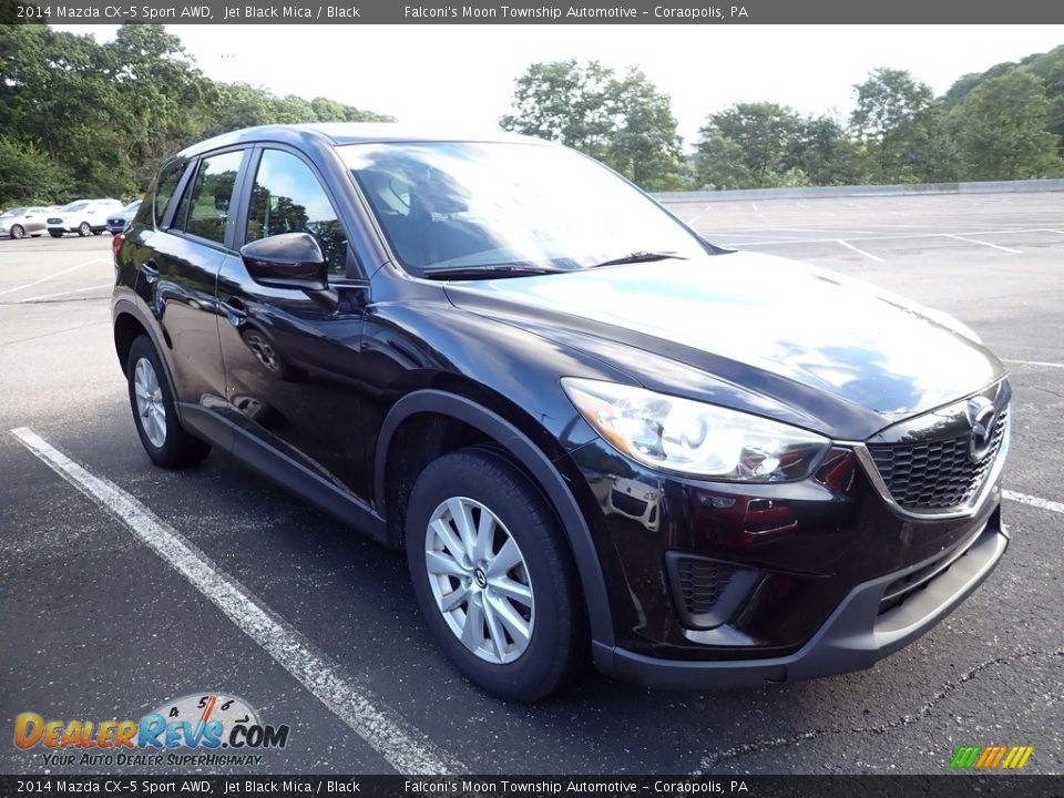 2014 Mazda CX-5 Sport AWD Jet Black Mica / Black Photo #4