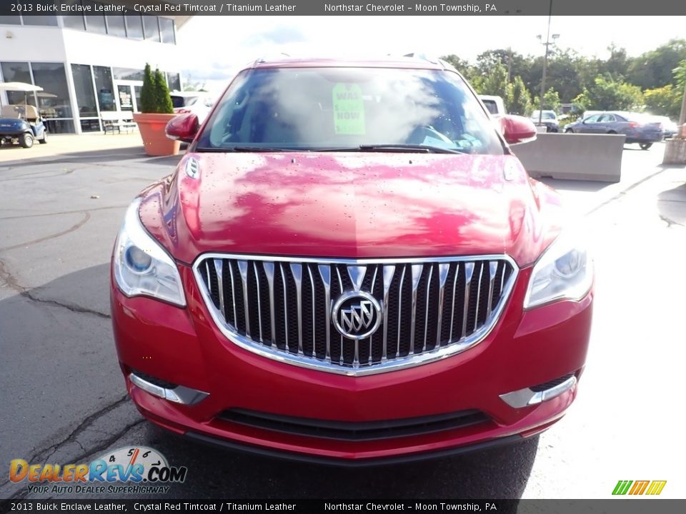 2013 Buick Enclave Leather Crystal Red Tintcoat / Titanium Leather Photo #13
